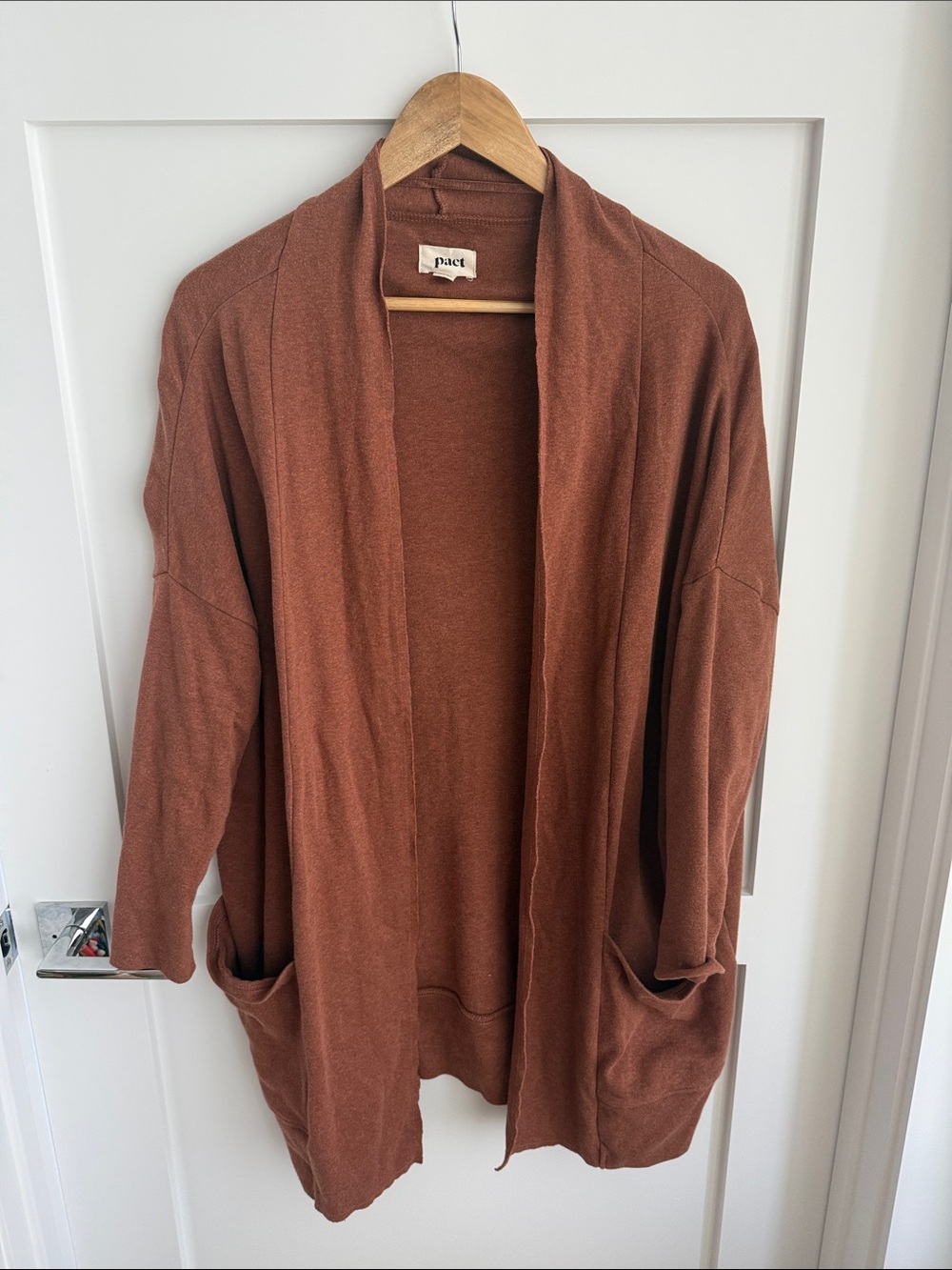 Pact organic cotton cardigan